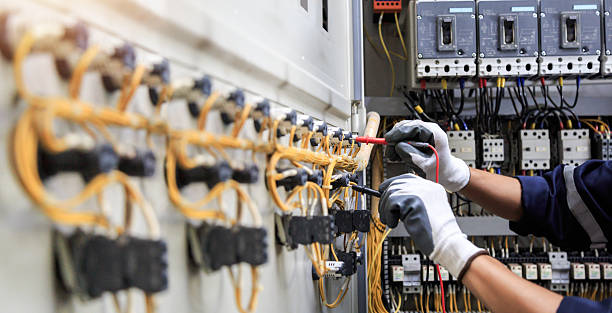 Professional Electrician technician working in Carolina Beach, NC